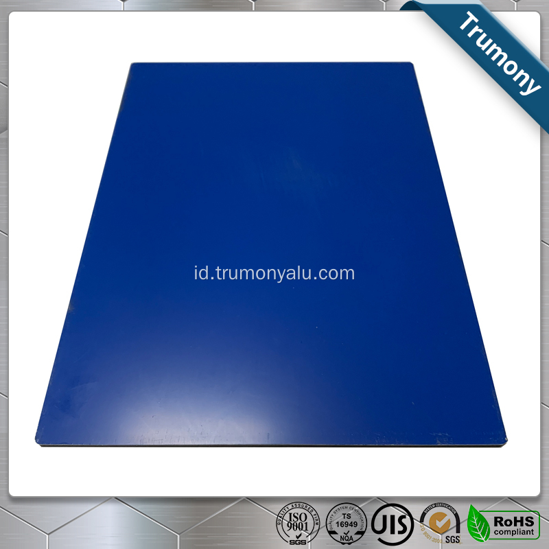 PVDF Color Coated Aluminium Composite Panel untuk Bangunan