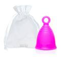 Medische Siliconen Menstrual Cup Easy Removal Ring