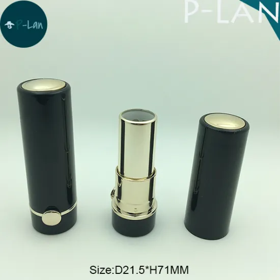 Fancy Black 12.1mm Lipstick Cosmetic Tubes Wholesale