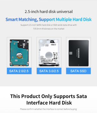HDD HDD SSD Hard Disk Holder untuk Laptop