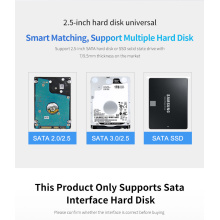 HDD SSD Case Hard Disk Holder for Laptop