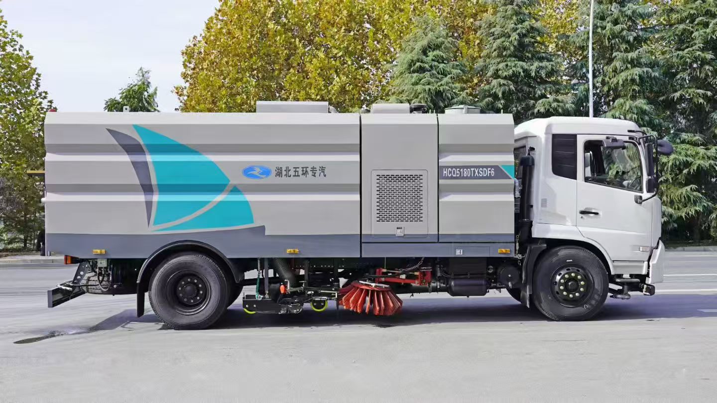 Advanced Street Sweeper Truck for Efficient Waste Removal