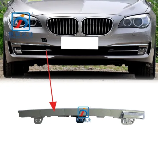 BMW F02 Front Bumper Molding Trim Grille - 51137295355