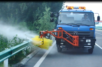 Truck Mounted Highway Guardrail Tunnel Cleaning Brush