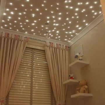 DIY Color Changing LED Fiber Optic Star Light with Remote Control