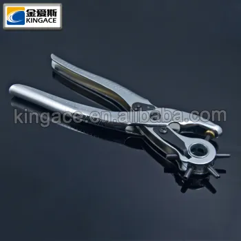 Revolving Leather Canvas Belt Punch Punching Plier Hole Punch Plier                        
                                                Quality Assured