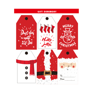 Joytop Free Custom Christmas Birthday Wedding Tags with Own Logo