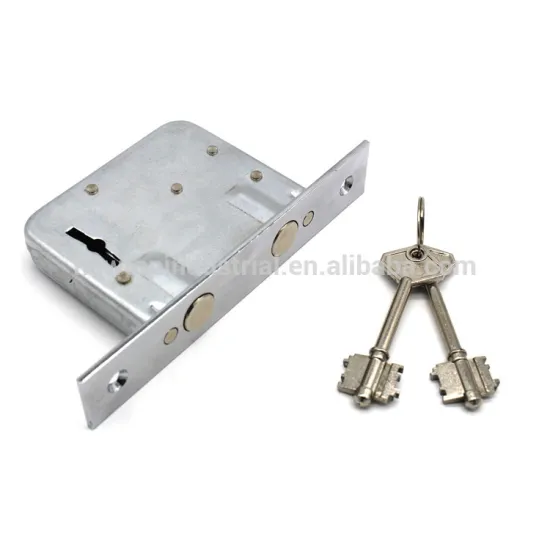 Lever locks fire proof mortise standard latch key lock body for south america countries