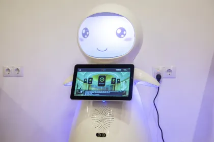 Smart Home Commercial AI Robot: Humanoid Service Robot for Children