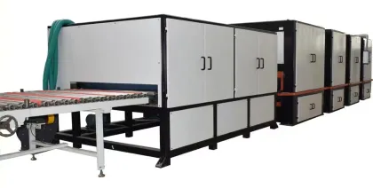 Wet Metal Sheet Brushing Machine