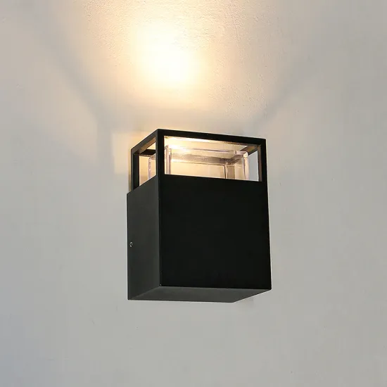 Modern GU10 LED Wall Light - Waterproof Outdoor Sconce for Hotel Villa Exterior