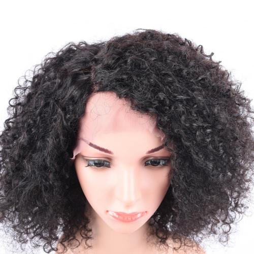 100% NATURAL HAIR AFRO KINKY CURLY WIG