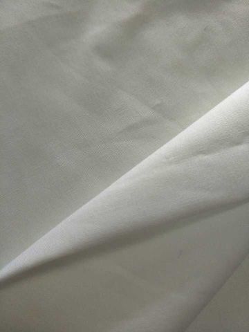 Plain Bleached White Cotton Fabric