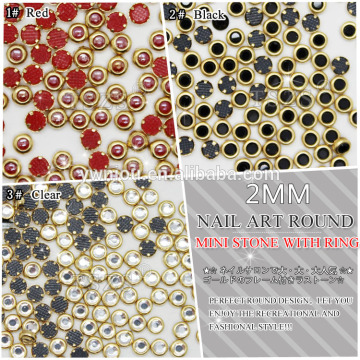 china factory wholesale 2mm mini rhinestone for nail art