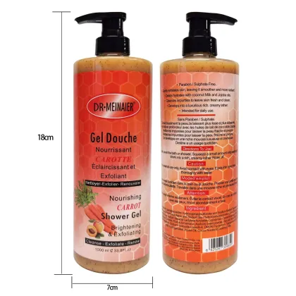 Wholesale Skincare Shower Gel: Exfoliating and Lighting Shower Gel