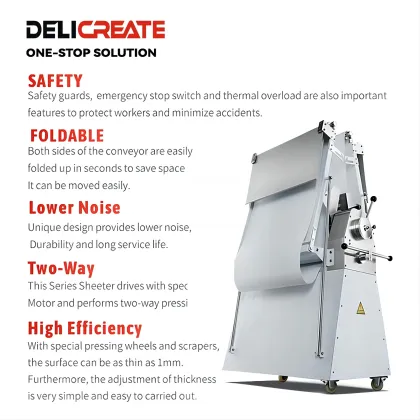 Bakery Industry Wholesale Rondo Bread Dough Sheeter Machine