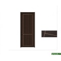 Interior Veneer PVC Solid Wooden Door