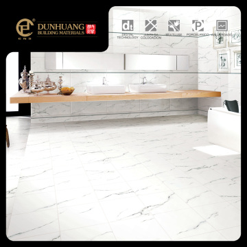 300x750 and 300x300mm Glazed Ceramic Carrara Bathroom Wall Tiles