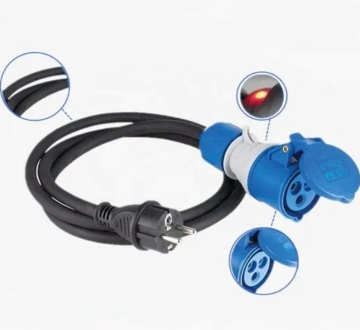 Geben Sie 2 EV -Ladegerät mit Verschluss und 2m Kabel ein.