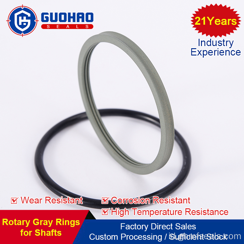 Ring mekanik PTFE Segel oli dimuat pegas