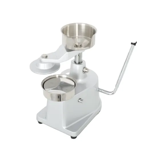 Fast Food Restaurant Kitchen Equipment: Burger Patty Maker Forming Press Machine