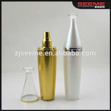 2016 newest cosmetic jars bottles container/50ml 30ml 100ml Cosmetic Packaging Acrylic PMMA Dip Lotion Bottle