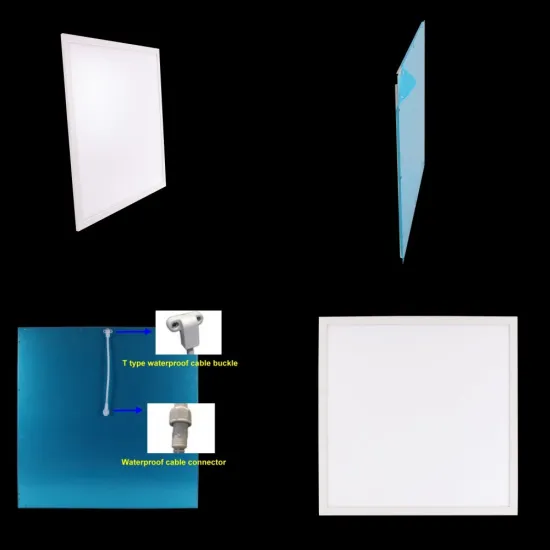 45w emergency battery backup led panel light UL DLC