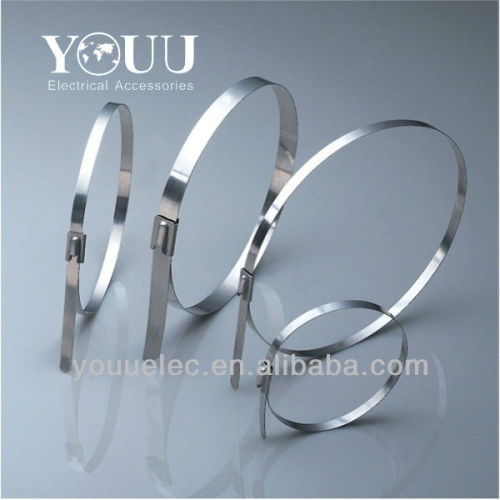 Ball type 304, 316 stainless steel cable tie