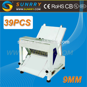 Professional heavy duty 6.5mm automatic bread slicer manual slicing cutting machine