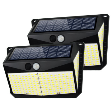 Wireless Motion Sensor Solar-Powered LED Wall Light