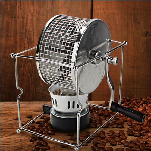 Stainless Steel Coffee Bean Roaster with Burner Machine