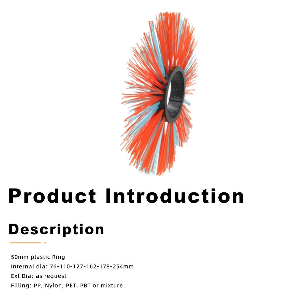 Plastic Ring Brush for Road Sweepers x