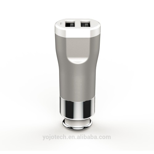 3.4A dual port car usb charger with intelligent ic, for mobile phone/ipad/samsung