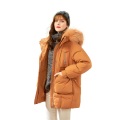 New Women's Slim Down Jacket Högkvalitativ vinter