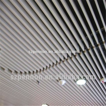 Clip-in System Aluminum Square Tubeline Metal Ceiling