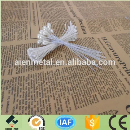 Artificial Flower Stamen Pearlized Craft Cards Cakes Decoration