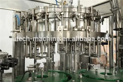 Chinese 24 washing filling capping heads for cola drinks filling machine
