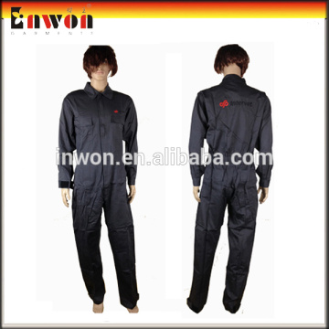 Dark Grey Polyester Cotton Coal Mine Coverall