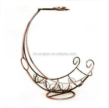 Iron Wire Wine Rack For Home And Bar Decoration