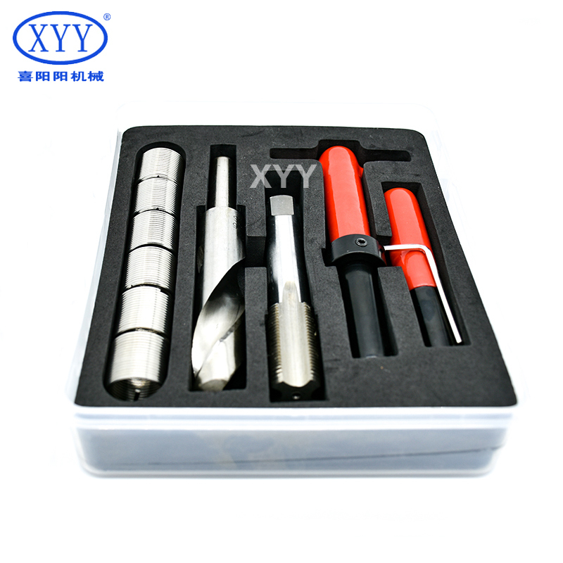 Metric UN HSS Drill Kit with Precise Thread Repair Custom Size Steel Stainless Steel Materials Model M6 Wire Thread Insert