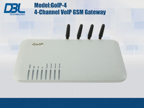 Fixed Wireless Terminal Goip Sms Gateway Sip For Wan / Lan Connections