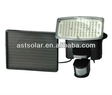 solar motion sensor light with 80pcs LED