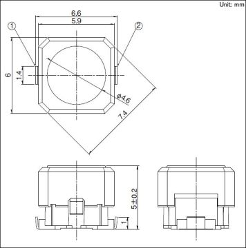 Low contact resistance switch