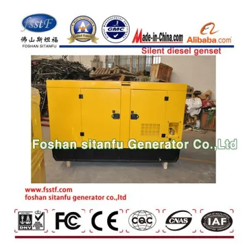 40kw/50kva weichai huangfeng 4100ZD open silent diesel genset
