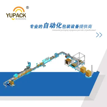 Bottled products snatch type packaging production line