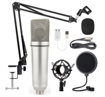 GPUB UX87 Wired Condenser Microphone for Professional Karaoke and Live Shows - Wholesale Available