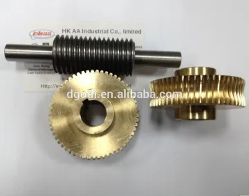 custom stepper motor worm gear for worm gear reducer