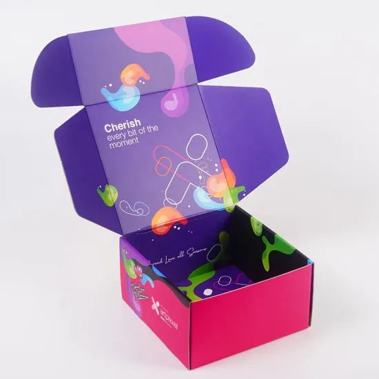 Custom Corrugated Strong High-End Carton Box Paper Packaging