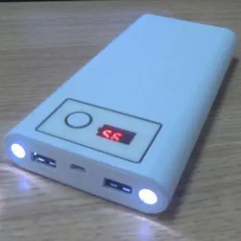 Largest capacity power bank, fresh and original/LG 18650/2600mAh battery cell, quality big power