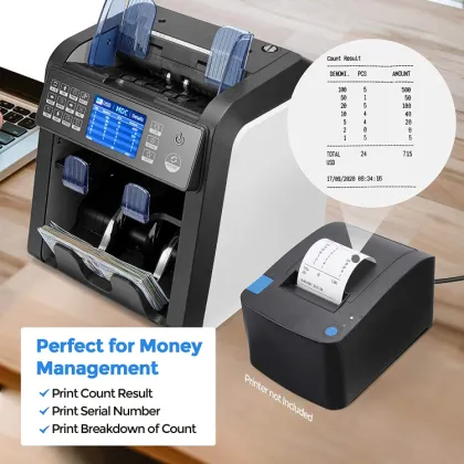 AL-950 Euro Bill Counter - Money Counting Machine